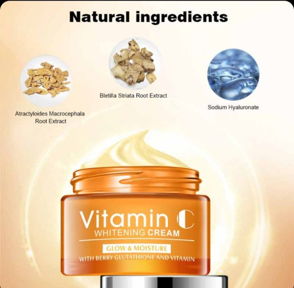 Disaar Vitamin C Whitening Cream with Hyaluronic Acid 50 ml. - Image 6