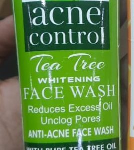 Osny Acne Control Tea Tree Whitening Face Wash With Pure Tea Tree Oil.