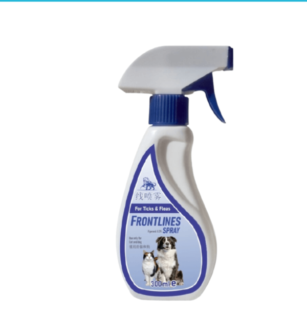 Frontlines Flea & Tick Spray for Cats And Dogs 300 ml. - Image 2