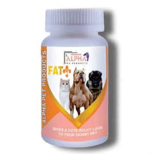 Alpha Fat Plus Supplement for Weak and Skinny Cats and Dogs, Food Supplement for Pets.