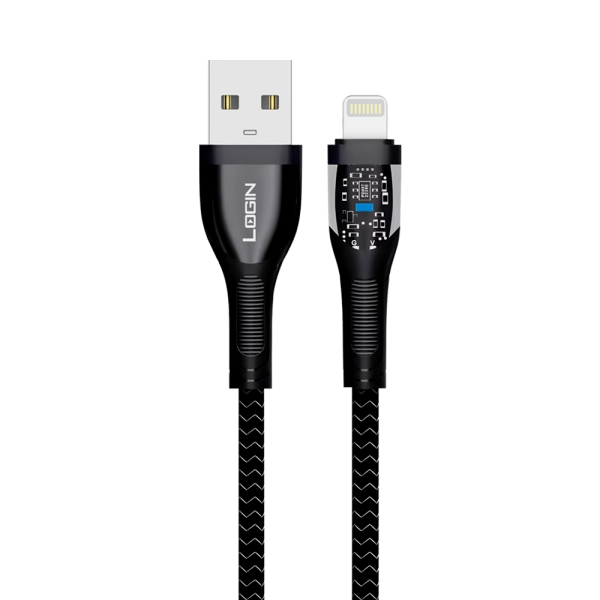 Login LT-212 Iphone Cable With LED light.