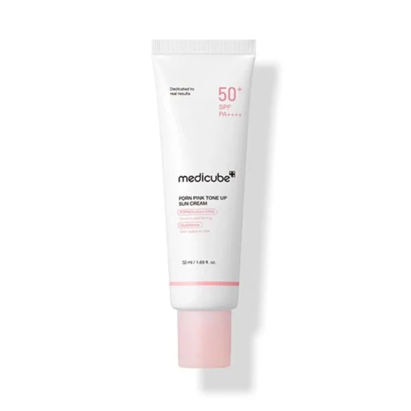 Medicube PDRN Pink Tone Up Sun Cream SPF 50+ PA++++ 50ML: - Image 4