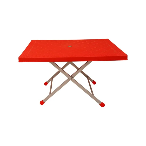 SAAB SP-214-RT Steel Plastic Table With Rattan Top - Image 6