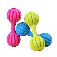Rubber Dumble Toy Teether Toy, Puppy Chewing Toy.