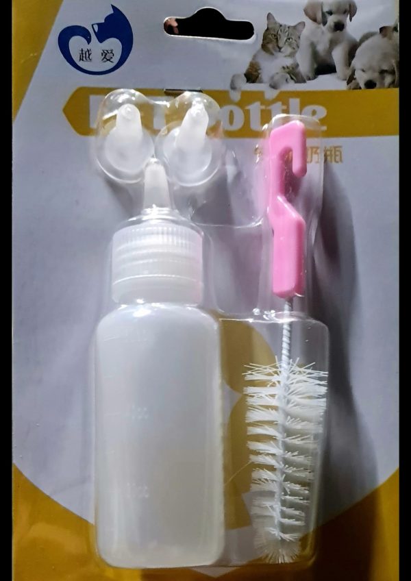 Pet Feeding Bottle, kitten Feeder, Pet Puppy Baby Animal Feeding Bottle Nursing Set. - Image 2