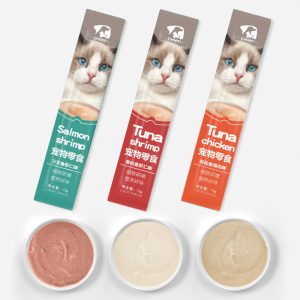 Cat Snacks Strips Sticks Creamy Treat Food, Liquid Food, 5 Pcs.