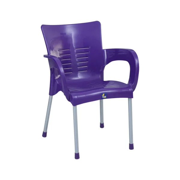 SAAB Relaxo Chair With Silver Legs Model SAAB SP-206: - Image 5