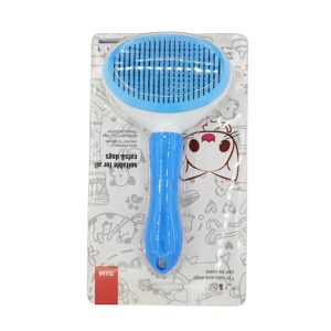 Self-Cleaning Pet Hair Remove Comb, Pet Grooming Tool.