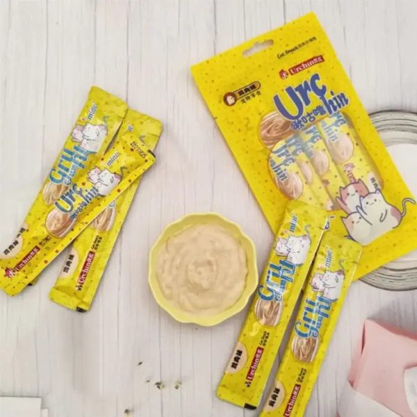 Urchin Creamy Treat, Cat Snacks, 15 g, 5 Pcs. - Image 2