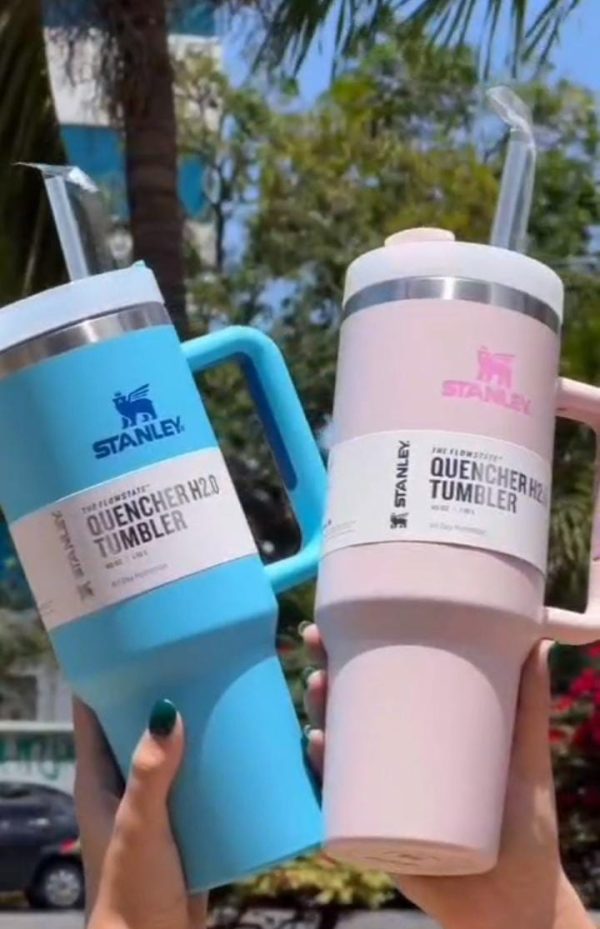 Stanley Quencher H2.O Tumbler 40 oz(Simple Plain Color) - Image 3