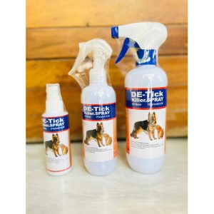 De-Tick Spray, Anti Flea & Tick Advance Formula With Fipronil 0.30, 500 ml.