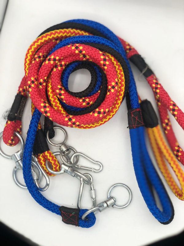 Round Rope Leash Simple For Dogs Small (8MM): - Image 5