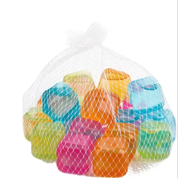 20 Pcs Reusable Multicolored Ice Cube. - Image 4