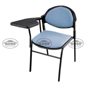 Boss B-02-SC Comfort Study Chair with Cushion – Vertical Pipe