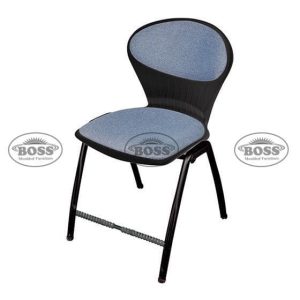 Boss B-06-C Steel Plastic Peacock Shell Chair with Cushion