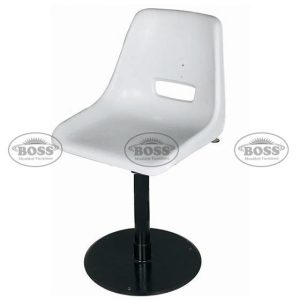 Boss B-208-MP Shell Holo Revolving Chair with Mechanical Jack with Plate Base