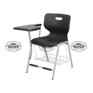 Boss B-209-SB Steel Plastic Study Chair With Basket