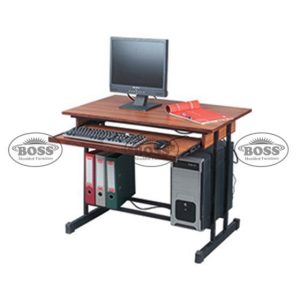 Boss B-449 Wooden Computer Table with Shelf.