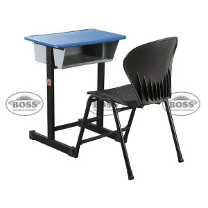Boss B 06 Study Desk Peacock Shell Chair