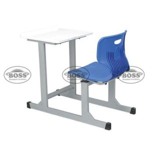 Boss B-928 Joint One Seater Desk With Fiber Top.