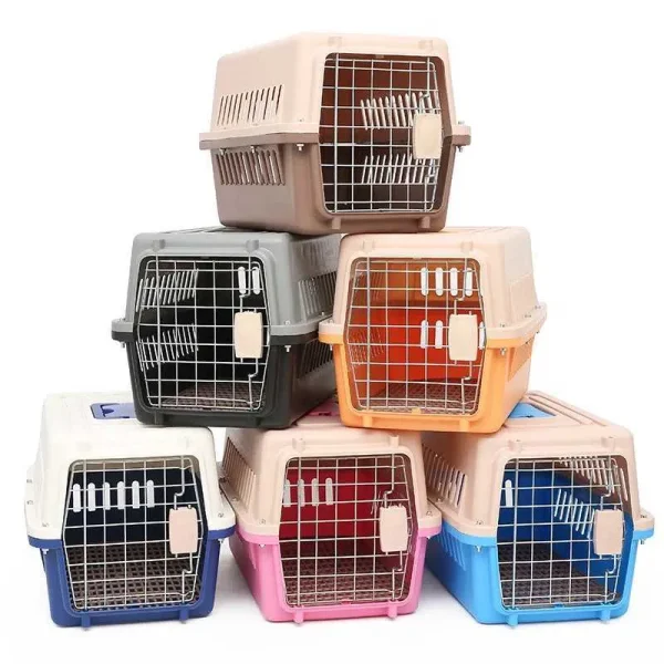 Travel Carrier Box for Cats, Kittens, and Puppies, Breathable And Durable, Safe And Portable For Pets. - Image 2