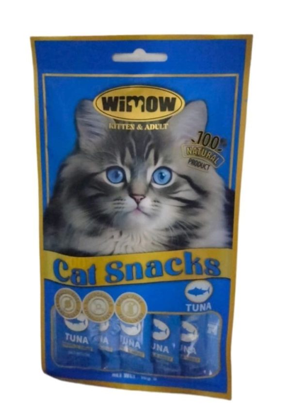 Window Cat Creamy Treats, Cat Snacks, Pack Of 5. - Image 3