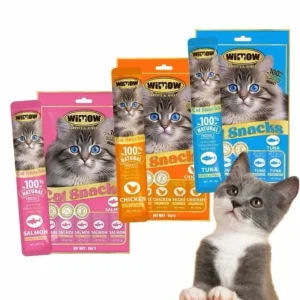 Window Cat Creamy Treats, Cat Snacks, Pack Of 5.