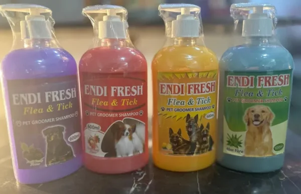 Endi Fresh, Dog Shampoo Flea & Tick With Conditioner, 585 ml.