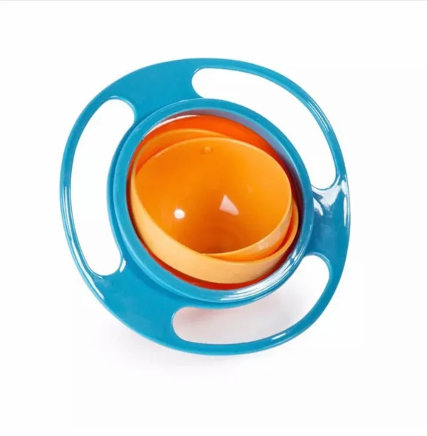 Universal Gyro Bowl For Baby Kids/Spill-Proof Bowl For Kids: - Image 2