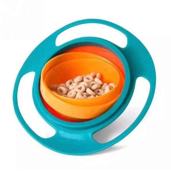 Universal Gyro Bowl For Baby Kids/Spill-Proof Bowl For Kids: - Image 5