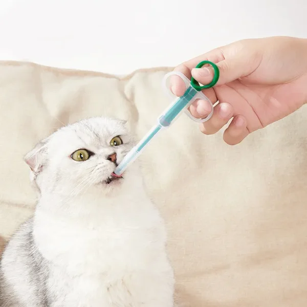 Cats Feeding Tool, Easy Pet Pill And Liquid Dispenser, Tablet Syringe For Cats And Dogs. - Image 8