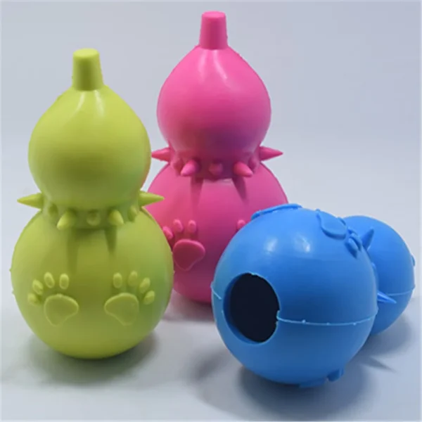 Rubber Dog Kong Toy Without Rope. - Image 2