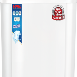 Royal Washing Machine RWM-8012T With Crystal lid And Plastic Body.