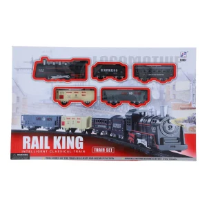 ELECTRIC RAIL KING TRAIN PLAY SET FOR KIDS 19051-2
