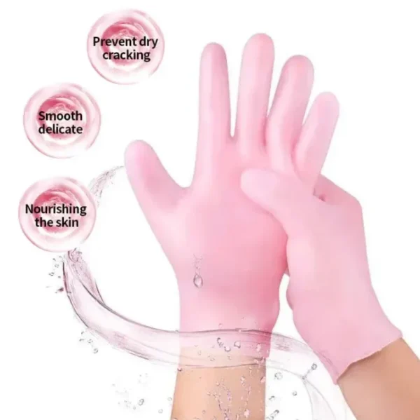 Silicone Moisturizing Gel Gloves: - Image 2