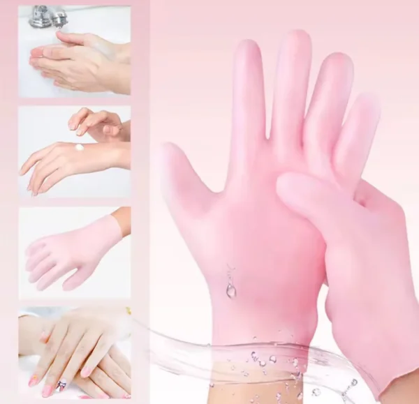Silicone Moisturizing Gel Gloves: