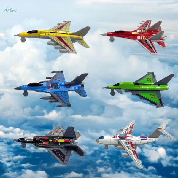 Alloy Metal Models Aircraft for Collectibles Kids KX15-12 - Image 3