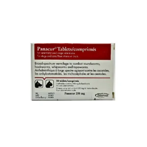 Panacur Tablet, (20 Tabs in Box) , VEP-11016
