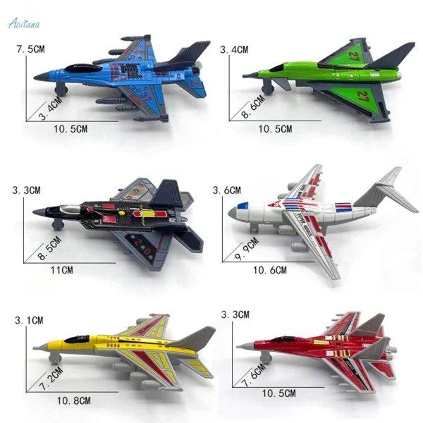 Alloy Metal Models Aircraft for Collectibles Kids KX15-12 - Image 2