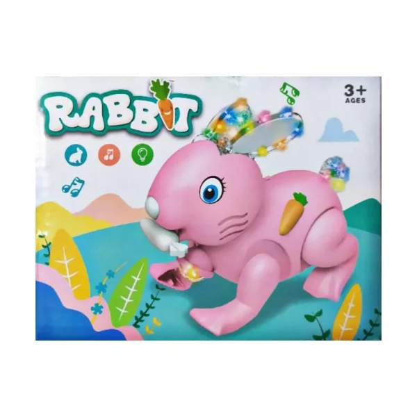 JUMPING RABBIT WITH LIGHT SOUNDS. 6910B - Image 4