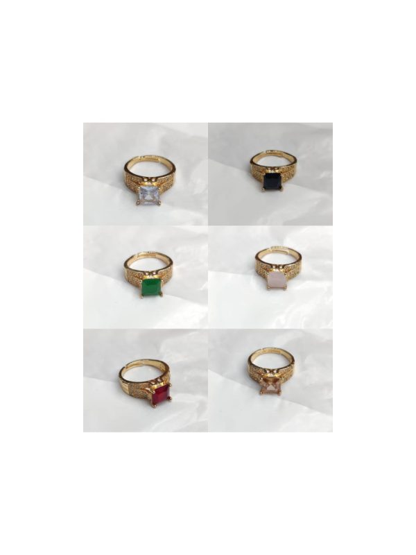 China Gold Adjustable Ring Exclusive By Unique fancy jewelry