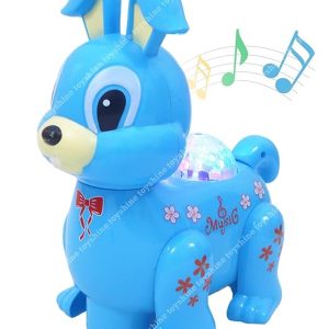 Funny Rabbit with 3D Lights, Music NR617-51