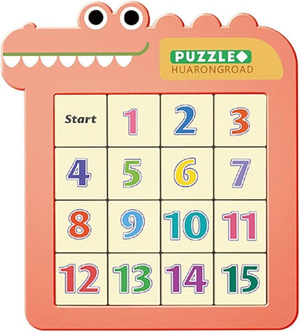 Puzzle for Kid, Slide Puzzle Educational Travel Game Toy  99-4 - Image 4