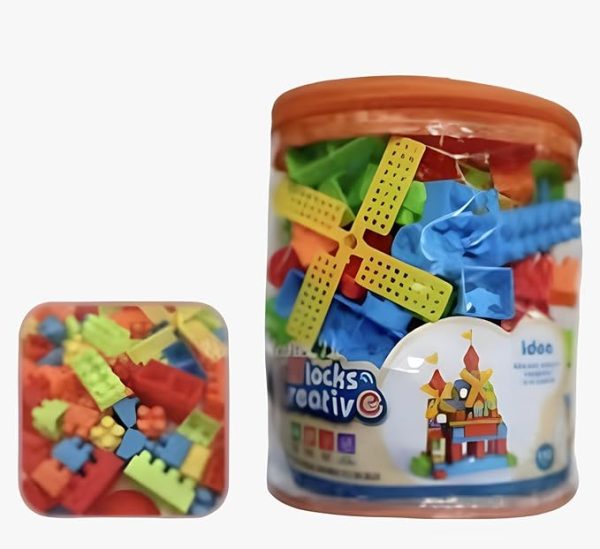 110 Pcs High Quality Building Blocks With Storage Bag 2012A