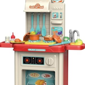 Kitchen Toy and Cutlery Set for Kids (44 Pieces) - Multi Color 1A110