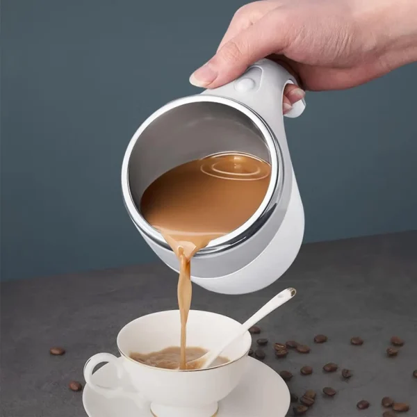 Self Stirring Mug, 380 ML Self Stirring Coffee Mug - Image 9