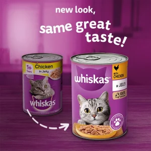 Whiskas Jelly TIN – 390 Grams-chicken, PTW-13026
