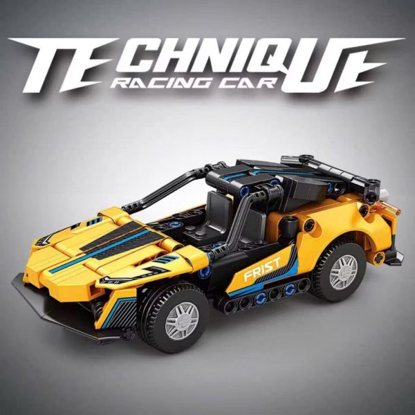 Building toys: Off-road racing car building block set No. 47107 - Image 3