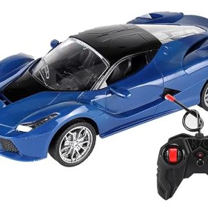 Recharge able Remote Control Blue Car 2024-7