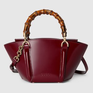 Luxury Bamboo Handle Tote Bag, Premium Quality Women Bag.